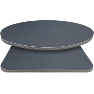 Retro T-Mold Manufactured Table Tops - Pinnacle Denim Tweed Laminate