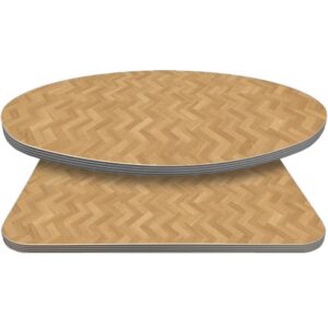 Retro T-Mold Manufactured Table Tops - Pinnacle Green Mountain Maple Laminate