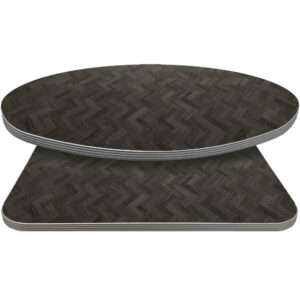 Retro T-Mold Manufactured Table Tops - Pinnacle Oconee Hickory Laminate