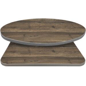 Retro T-Mold Manufactured Table Tops - Pinnacle De Soto Sweetgum Laminate