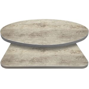 Retro T-Mold Manufactured Table Tops - Pinnacle Ponderosa Pine Laminate