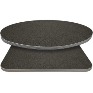 Retro T-Mold Manufactured Table Tops - Pinnacle Black Galaxy Laminate