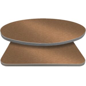 Retro T-Mold Manufactured Table Tops - Pinnacle Copper Metallic Laminate