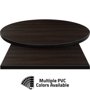 PVC Edge Manufactured Table Tops - 1.25" thickness - Pinnacle Maple Gemeli Laminate