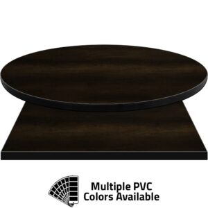 PVC Edge Manufactured Table Tops - 1.25" thickness - Pinnacle Canyon Oak Laminate