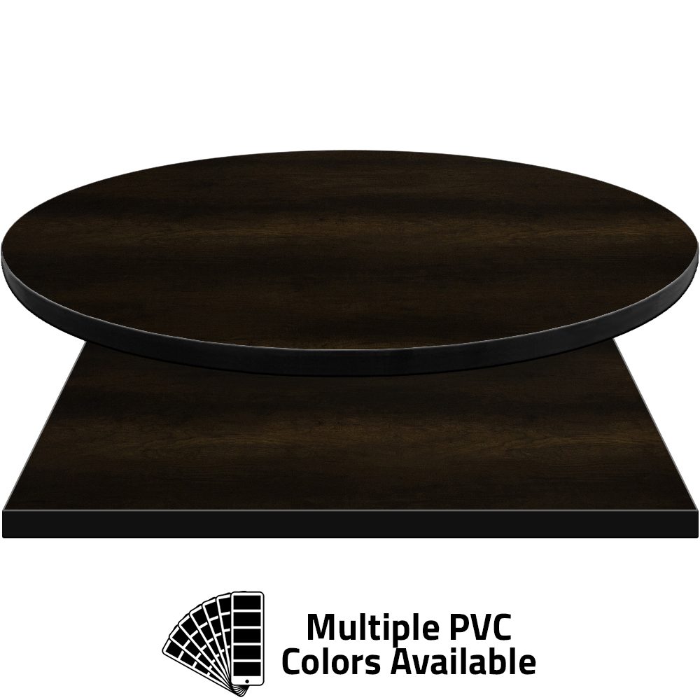 PVC Edge Manufactured Table Tops – 1.25″ thickness – Pinnacle Canyon Oak Laminate