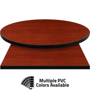 PVC Edge Manufactured Table Tops - 1.25" thickness - Pinnacle Vancouver Maple Laminate