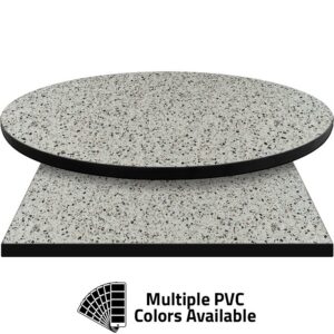 PVC Edge Manufactured Table Tops - 1.25" thickness - Pinnacle Maremma Laminate