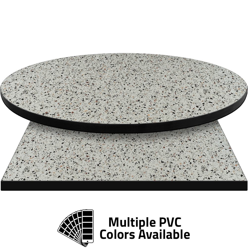 PVC Edge Manufactured Table Tops – 1.25″ thickness – Pinnacle Maremma Laminate