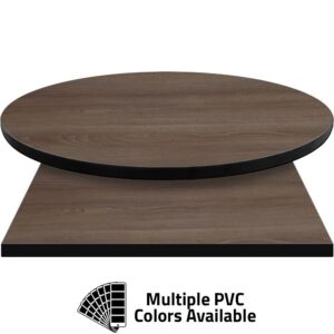 PVC Edge Manufactured Table Tops - 1.25" thickness - Pinnacle Sierra Cottonwood Laminate