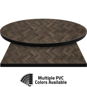 PVC Edge Manufactured Table Tops - 1.25" thickness - Pinnacle Engelmann Spruce Laminate