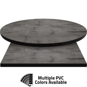 PVC Edge Manufactured Table Tops - 1.25" thickness - Pinnacle Delta Willow Laminate