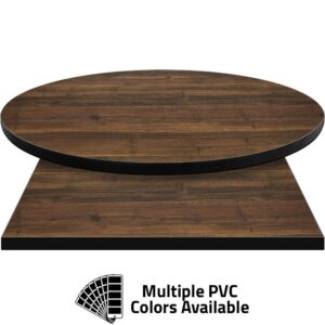 PVC Edge Manufactured Table Tops - 1.25" thickness - Pinnacle Quaking Aspen Laminate