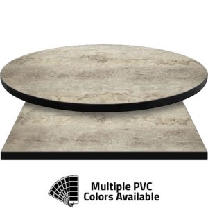 PVC Edge Manufactured Table Tops - 1.25" thickness - Pinnacle Ponderosa Pine Laminate