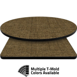 T-Mold Manufactured Table Tops - Pinnacle Java Twist Laminate