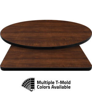 T-Mold Manufactured Table Tops - Pinnacle Blush Rosewood Laminate