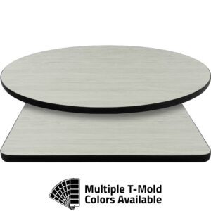 T-Mold Manufactured Table Tops - Pinnacle Glassy Alderwood Laminate