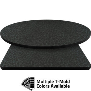 T-Mold Manufactured Table Tops - Pinnacle Gray Flora Laminate