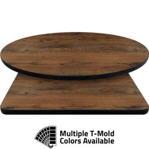 T-Mold Manufactured Table Tops - Pinnacle Chatham Oak Laminate