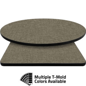 T-Mold Manufactured Table Tops - Pinnacle Khadim Twist Laminate