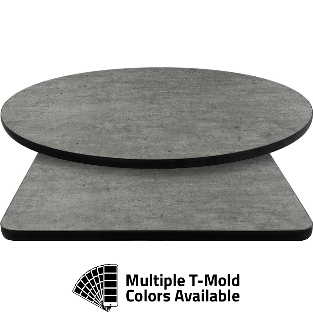 T-Mold Manufactured Table Tops - Pinnacle Brooklyn Light Laminate