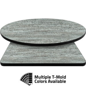 T-Mold Manufactured Table Tops - Pinnacle Montpelier Laminate