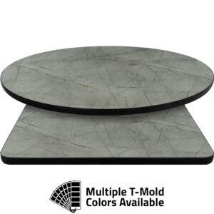 T-Mold Manufactured Table Tops - Pinnacle Copper Slate Laminate