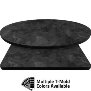 T-Mold Manufactured Table Tops - Pinnacle Mandu Slate Laminate