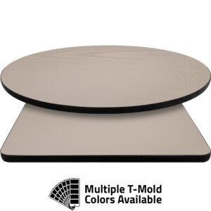T-Mold Manufactured Table Tops - Pinnacle Beige Diamond Laminate