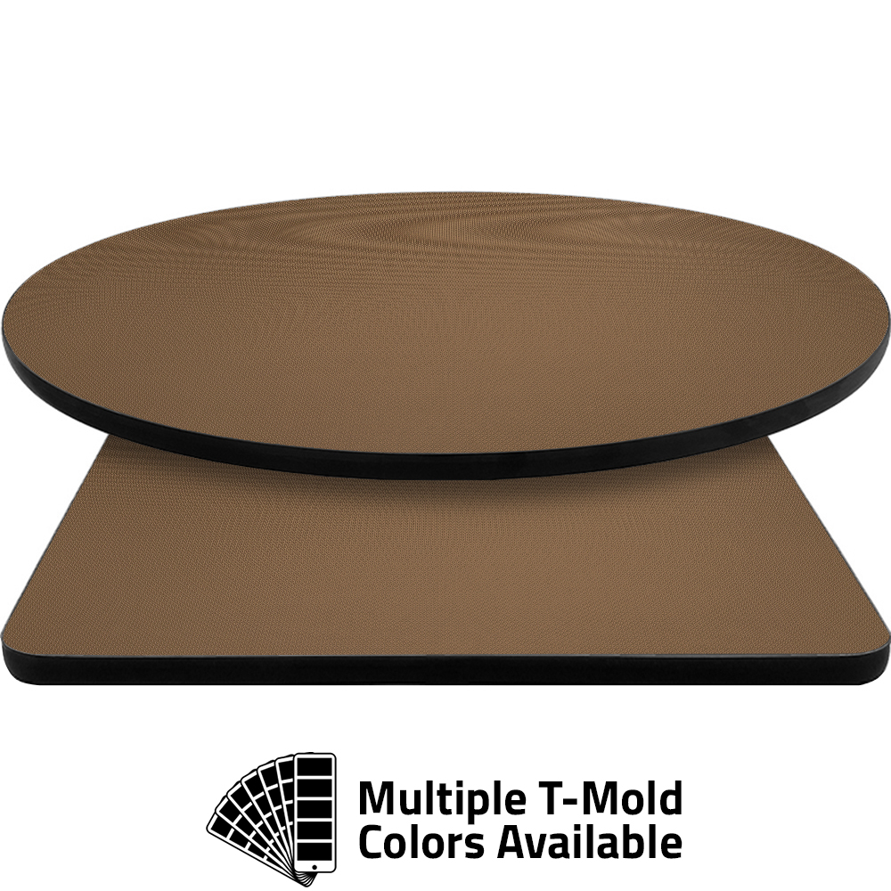 T-Mold Manufactured Table Tops - Pinnacle Bronze Diamond Laminate