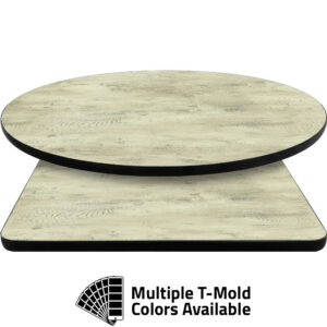 T-Mold Manufactured Table Tops - Pinnacle Shawnee Maple Laminate