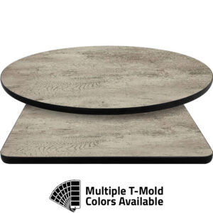 T-Mold Manufactured Table Tops - Pinnacle Shawnee Beech Laminate