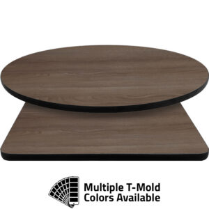 T-Mold Manufactured Table Tops - Pinnacle Sierra Cottonwood Laminate