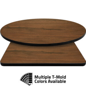 T-Mold Manufactured Table Tops - Pinnacle Ruddy Oak Laminate