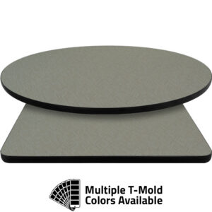 T-Mold Manufactured Table Tops - Pinnacle Dove Herringbone Laminate