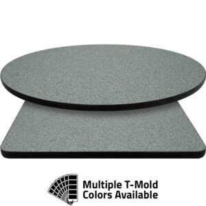 T-Mold Manufactured Table Tops - Pinnacle Gray Galaxy Laminate