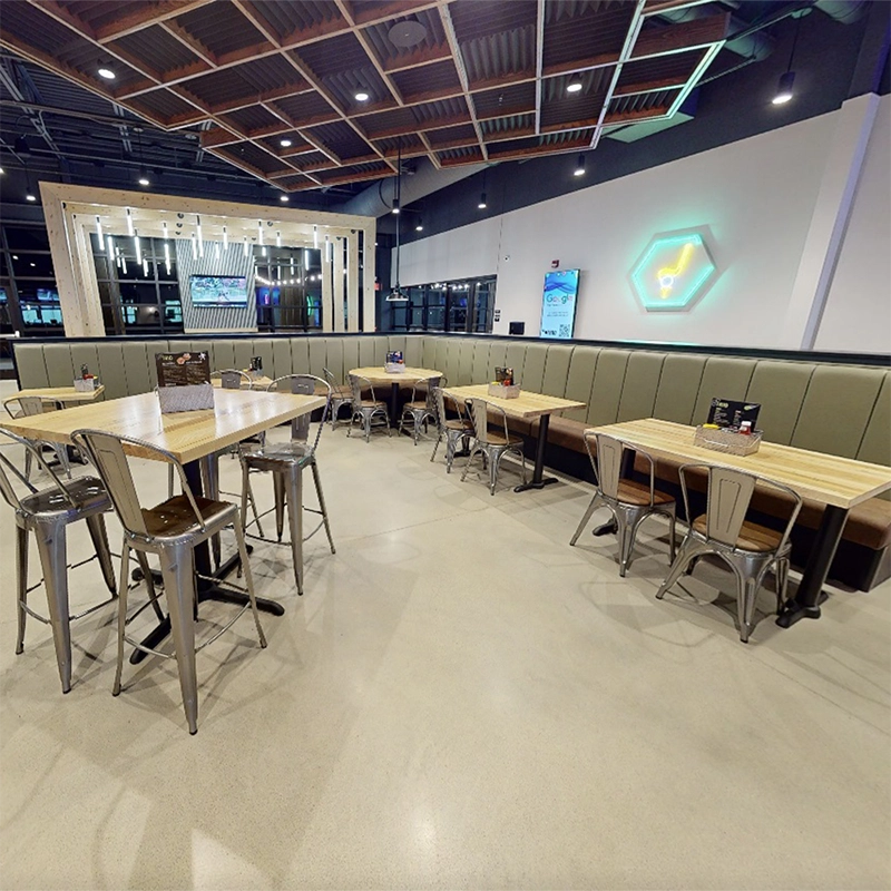 Trio Restaurant featuring Oak Street furniture
