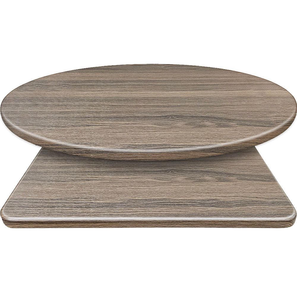 Thermoform Quick Ship Table Tops - Dark Walnut