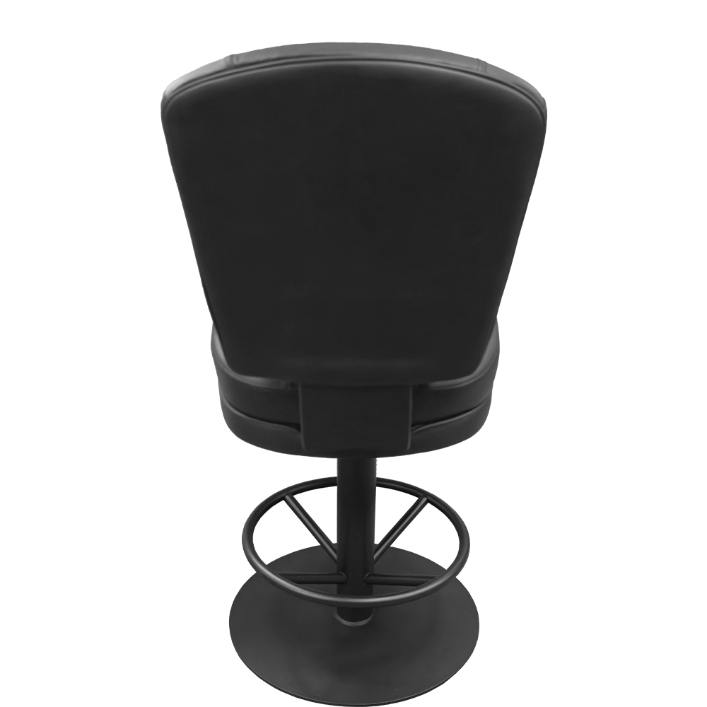 CS-10671 Centurion Casino Stool with Counter Height Pedestal Disc Swivel Base - Image 4