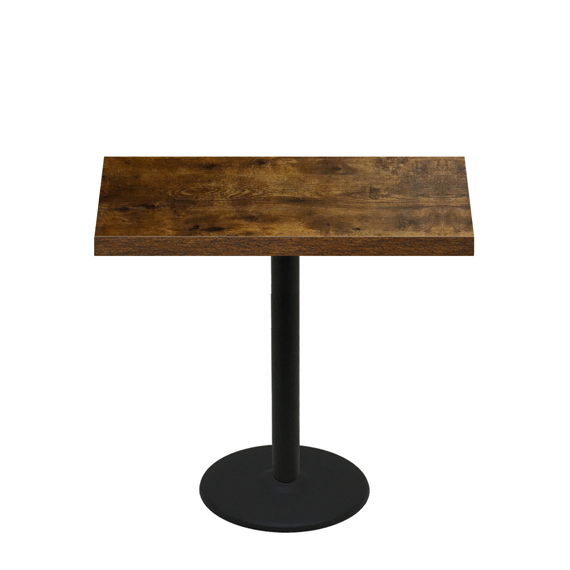 30" x 48" Urban Vintage Autumn Quick Ship Table + Black Counter Height 22" Disc Base