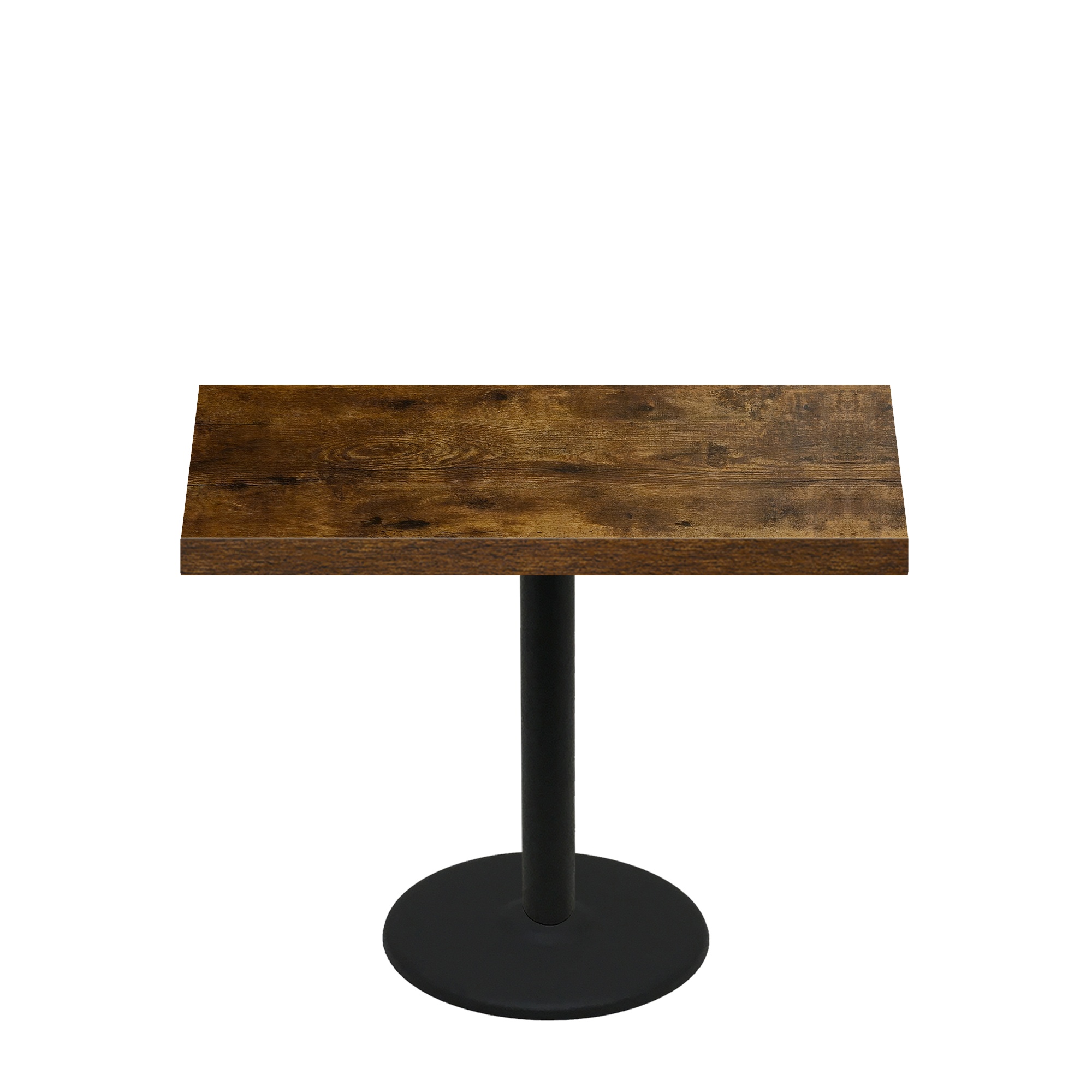 30" x 48" Urban Vintage Autumn Quick Ship Table + Black Standard Height 22" Disc Base