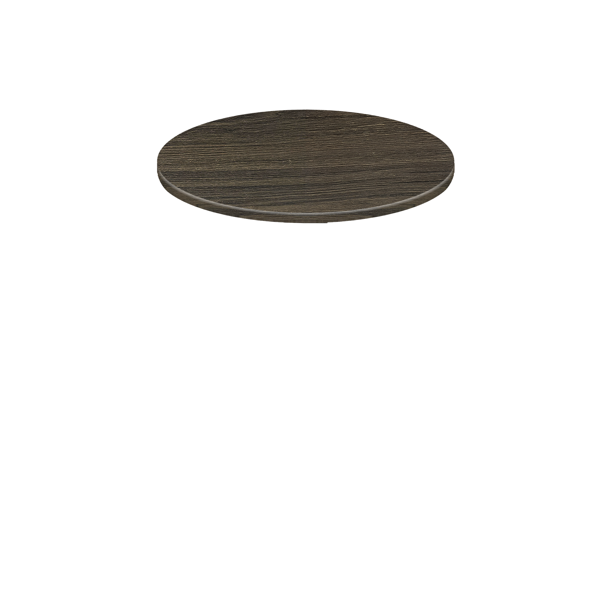 Thermoform Quick Ship Table Tops - Dark Walnut - 36" Round