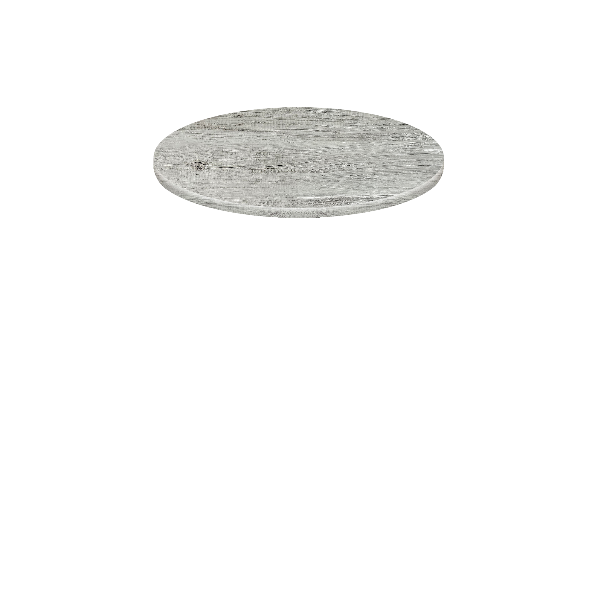 Thermoform Quick Ship Table Tops - Gray Barn Board - 36" Round