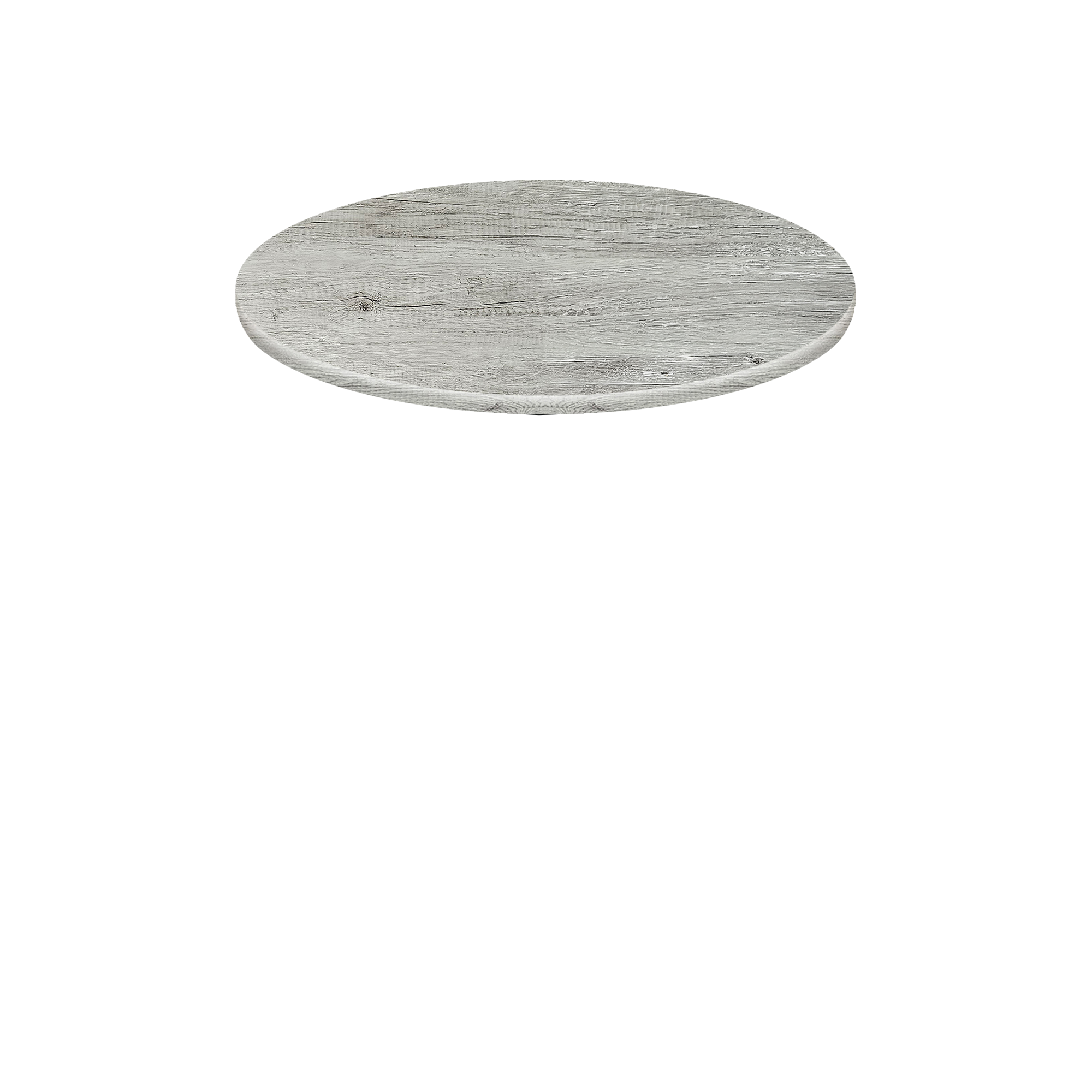 Thermoform Quick Ship Table Tops - Gray Barn Board - 42" Round