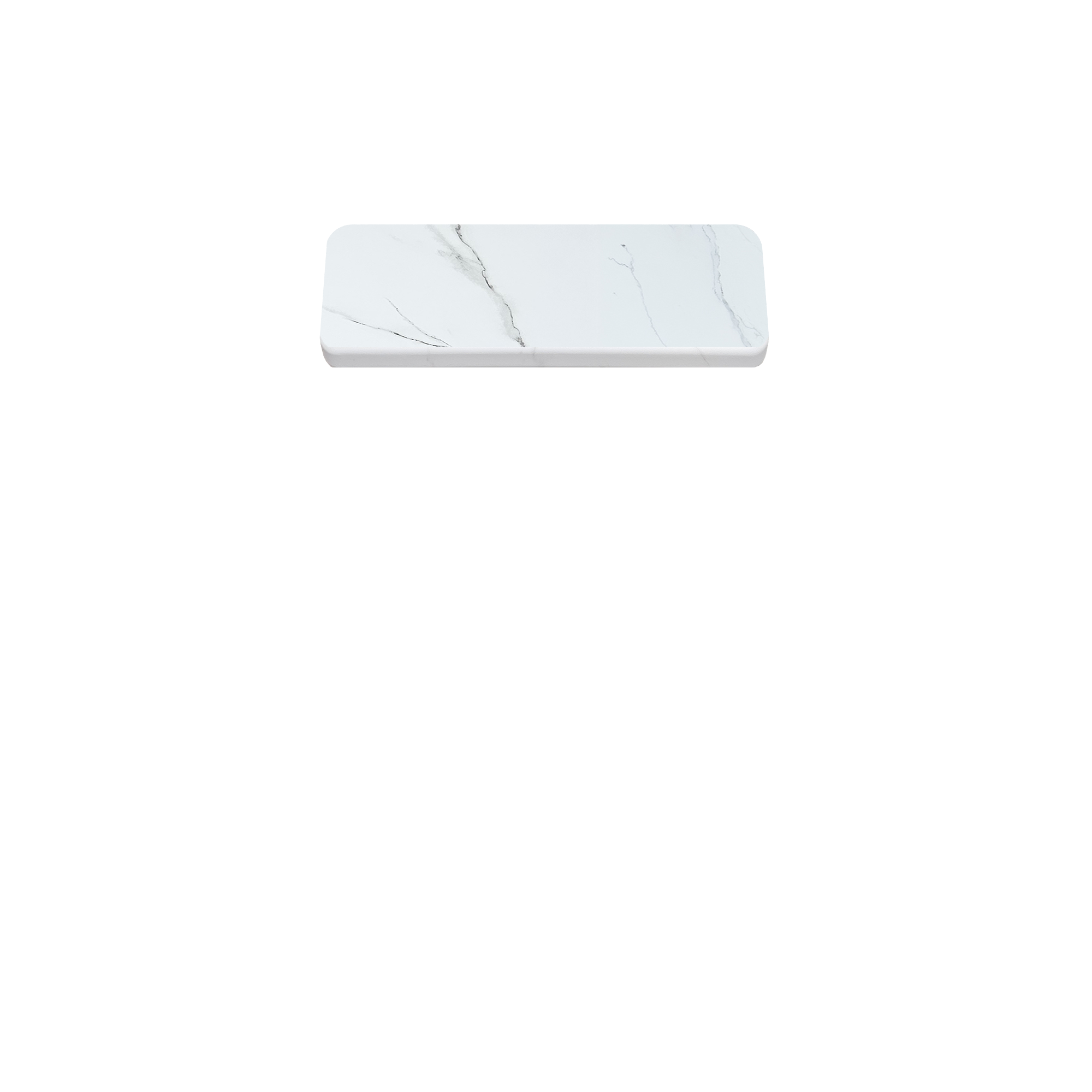 Thermoform Quick Ship Table Tops - Calcutta Marble - 24" x 30"