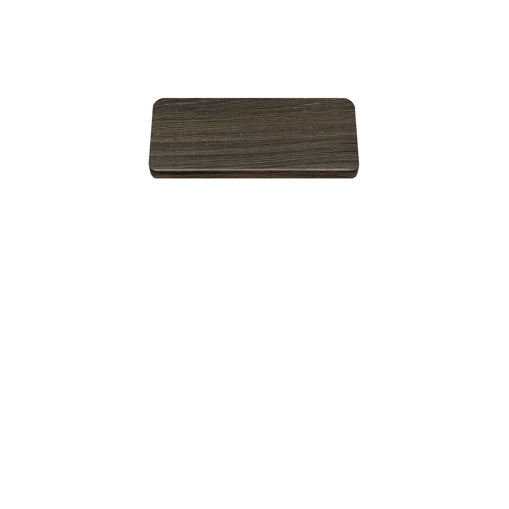 Thermoform Quick Ship Table Tops - Dark Walnut - 30" x 30"