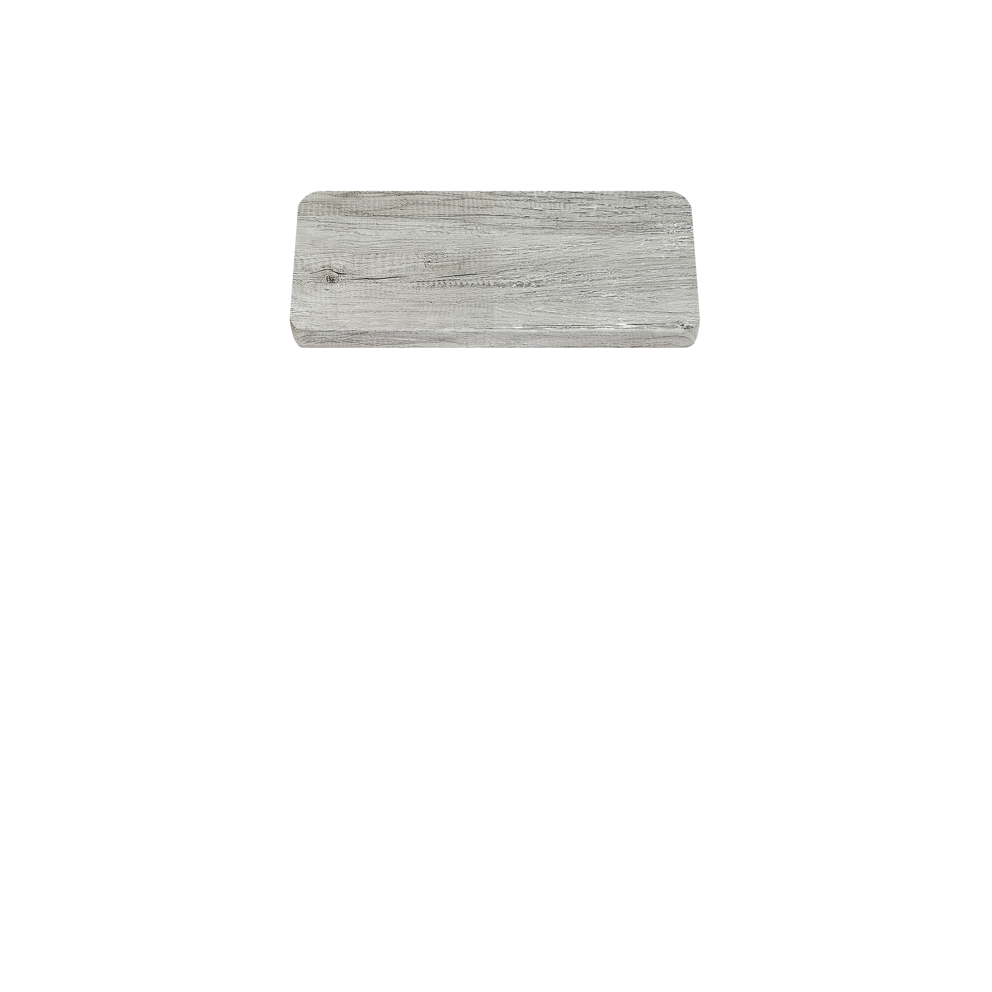 Thermoform Quick Ship Table Tops - Gray Barn Board - 30" x 30"