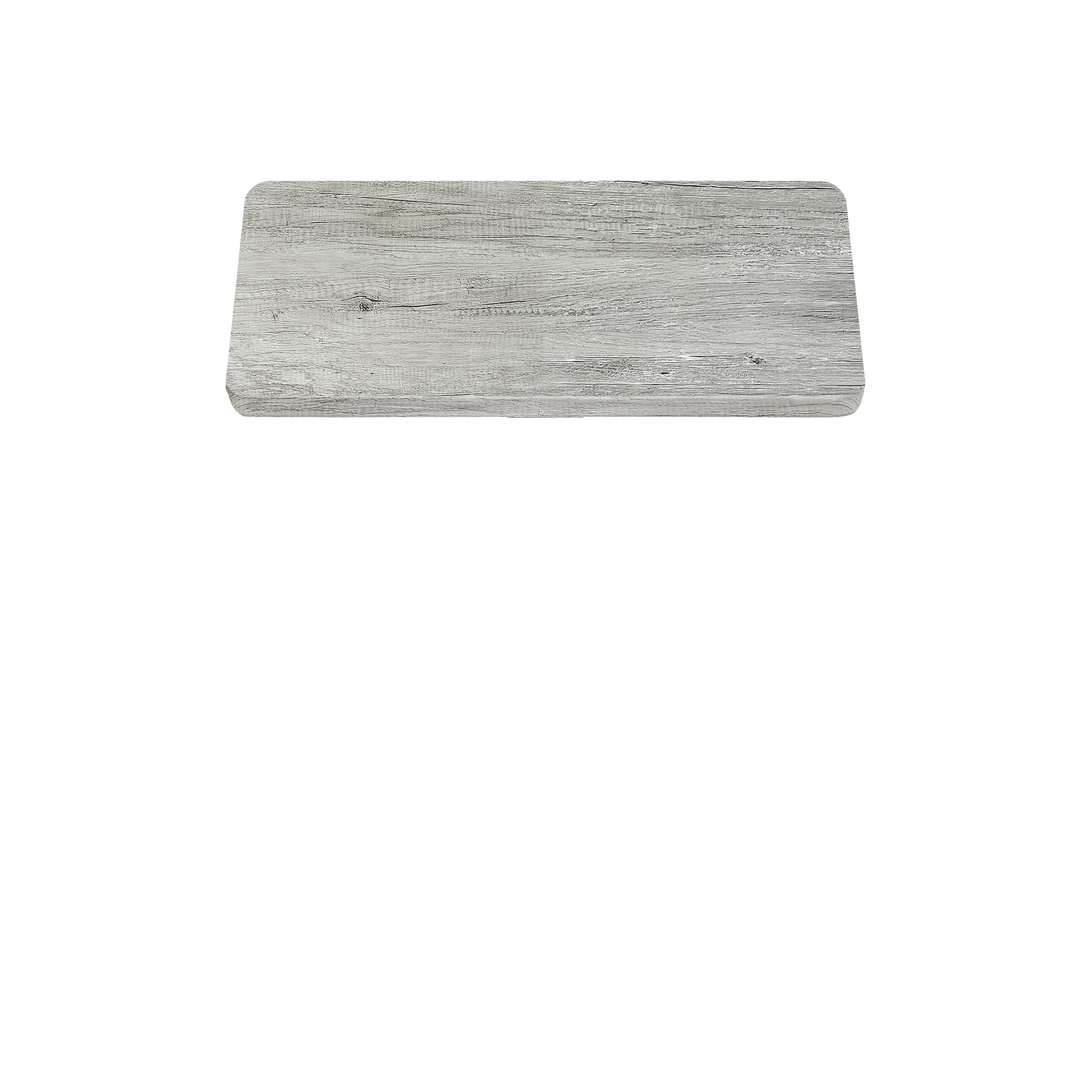 Thermoform Quick Ship Table Tops - Gray Barn Board - 42" x 42"