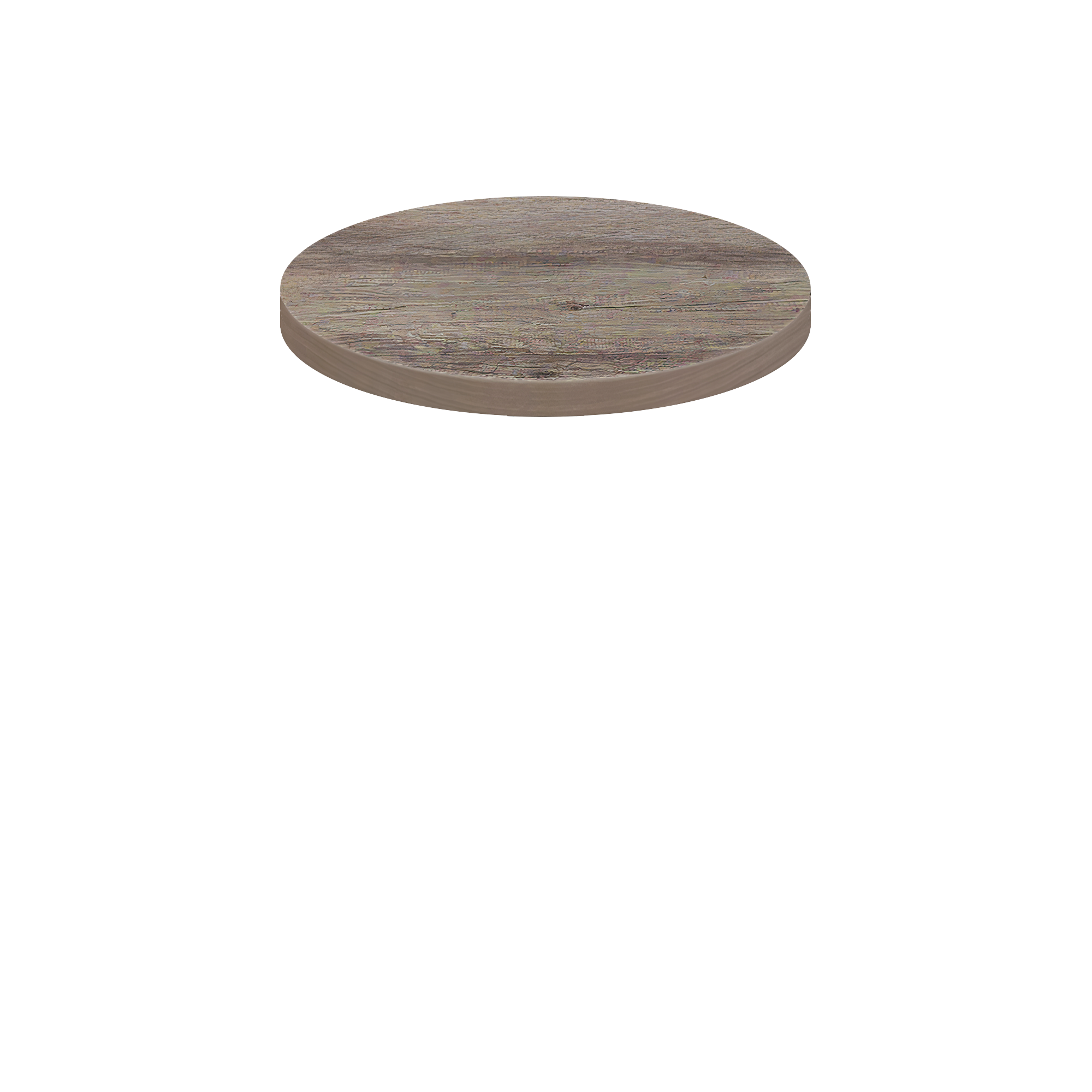 Urban Quick Ship Table Tops - Weathered Barnwood - 36" Round