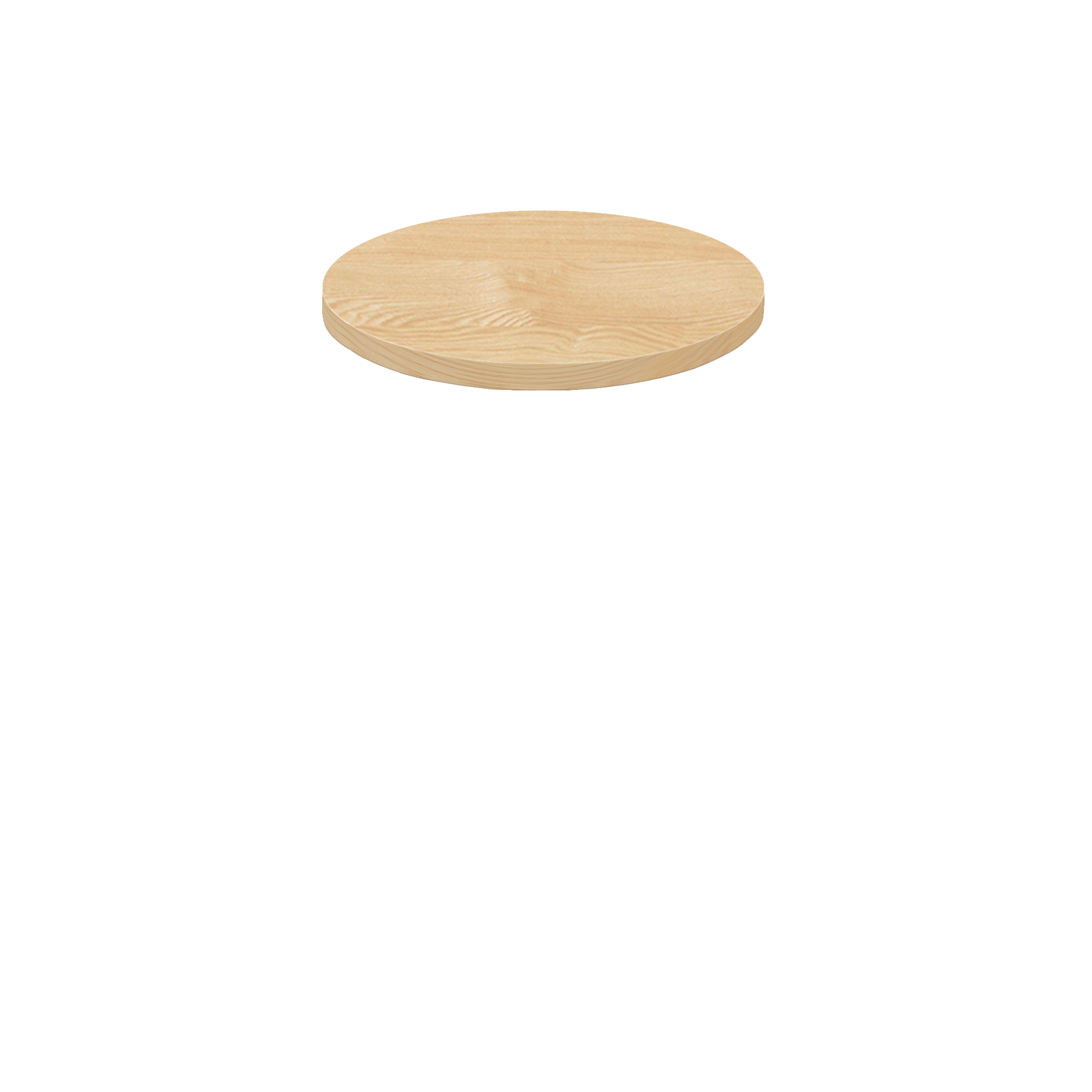 Woodland Quick Ship Table Tops - Clear Coat Finish - 30" Round